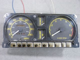 87 88 88 5 Suzuki Samurai Instrument Gauge Cluster Speedometer Tachometer 130K