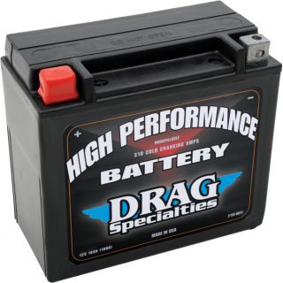 Drag Specialties Motorcycle AGM Battery 1988 1990 Harley Softail Springer FXSTS