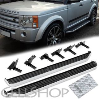 2005 2013 Land Rover Discovery LR3 LR4 Aluminum Running Boards Side Step Bars