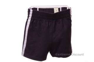 The Childrens Place Baby Boy Infant Black Shorts White Stripe 6 9 Months New