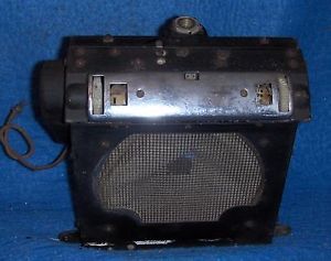 1940 Ford Car Radio Original Zenith Mfg Ford Script Serial Z 174357 Complete