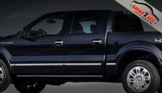 Ford F150 2009 2011 Chrome Body Side Molding 4DR 12pc
