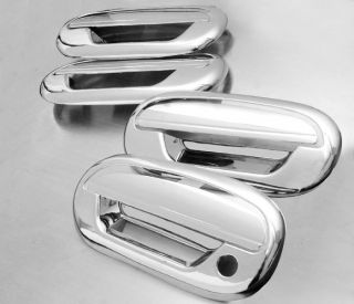 97 03 Ford F150 Expedition Chrome Door Handle Cover w Keypad