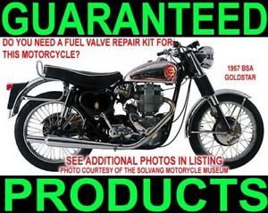 BSA 500 Goldstar Motorcycle Carburetor Ewerts Fuel Tank Valve ck Repair Kit