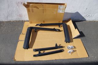 2007 2013 Jeep Wrangler Unlimited Factory Soft Top Parts Black Smoke Window