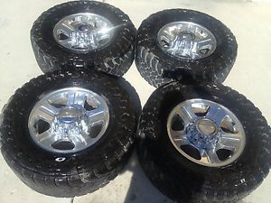 f350 factory oem 18x8 wheels with 35 inch Toyo open country Tires