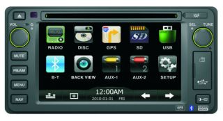 Scion XB 2004 2011 Adayo GPS Navigation Stereo Radio w Bluetooth Aux USB DVD