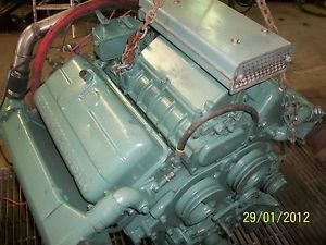 6V53 Detroit Marine Diesel Engine and Velvet Drive Transmission Look