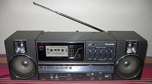 Vintage Panasonic RX C45 Boombox Cassette Stereo LED Radio Matsushita Japan