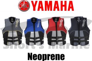Yamaha Waverunner Neoprene Life Jacket Vest PFD