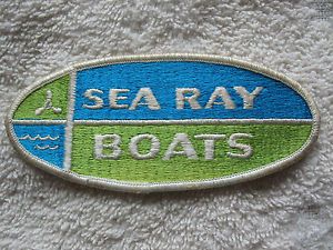 Nice Vintage Sea Ray Boats Patch Outboard Fishing Boat Marine Boating Look