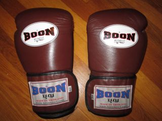 Boon Sparring Boxing Gloves 16oz Muay Thai Boxing Hayabusa Winning Venum