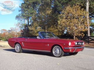 Beautiful 1966 Ford Mustang Convertible Nicely Restored 289 V8 4BBL Show and Go