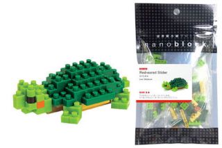 Nanoblock Turtle Tortoise NBC 033 Kawada Japan Mini Building Blocks New