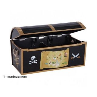 Pirate Treasure Chests Toy Box Ty Tot Boxes Storage Large Pirate's Pirats
