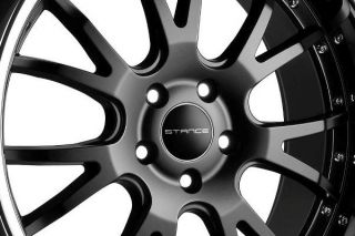 20" Lexus LS400 LS Stance ST1 Black Staggered Wheels Rims