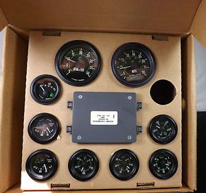 Stewart Warner Gauge Kit Spartan Motors Inc 9 Gauges Included