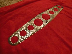Vintage Stewart Warner Straight 8 Style Gauge Panel Instrument Cluster Hot Rod
