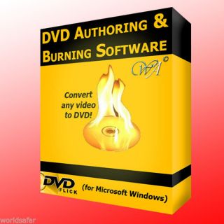 New Video Conversion DVD Burning Software for Use on Microsoft Windows Only