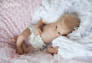 Reborn Cradle Kit Holly by Linda Murray Lifelike Baby Girl Doll Bitsy Bundles