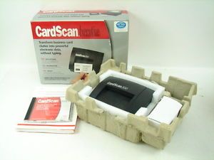 E205320 Corex Technologies Cardscan 500 Executive Business Cards Scanner Box
