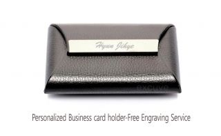 Excuve Luxury GT4 Personalized Business Card Holder Case Free Engraving