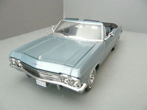 1 24 Sunstar 1965 Chevrolet Impala SS Super Sport Convertible in Blue New No Box