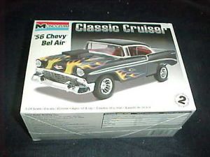 Monogram '56 Chevy Bel Air Classic Cruiser 1 24 Scale Car Model Kit 0881 NIB