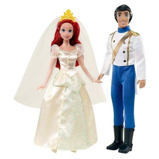 Mattel Disney Princess The Little Mermaid Wedding Ariel Prince Eric Gift Set