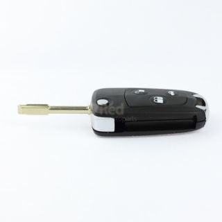 Flip Remote Key Shell Case for Ford Mondeo Fiesta Focus Ka 3 But Round Blade