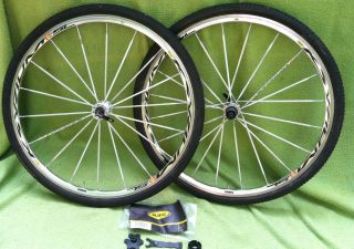 Mavic Ksyrium SL Tubular Wheel Set with Continental Cyclocross Tires