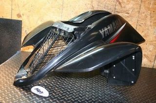 2003 Yamaha Raptor 660 Black Plastic Front Fenders Good Tabs with Graphic