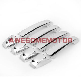 US Chrome Door Handle Cover Trim for 2007 2010 Dodge Avenger Caliber Journey Set