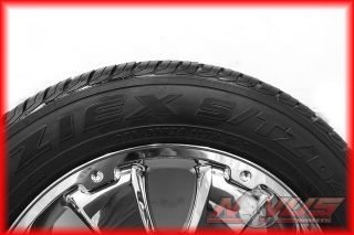 20" Toyota Tundra Sequoia Chrome Platinum Wheels Falken Tires Factory 22 18