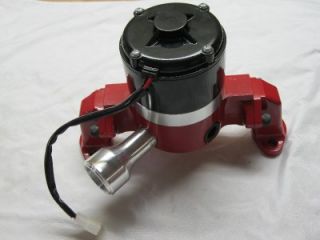 Small Block Chevy Red Electric Water Pump 265 283 327 400 SBC V8 Chevrolet