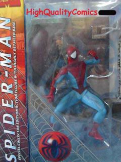 Amazing Spider Man Action Figure Set Webbing Toy Wall