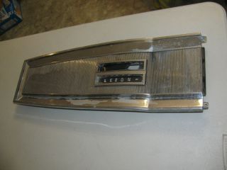 1966 1967 1968 Dodge Charger Coronet Console Plate Used Condition Look