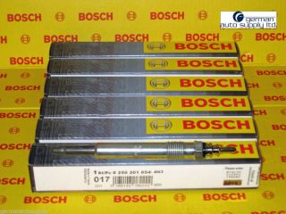 Mercedes Benz 6 Pcs Glow Plug Set Bosch 0250201054 80013 New MB