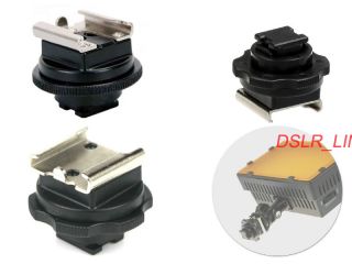 Mini Hot Shoe Mount Adapter for Sony DV Camcorders LED Convert to Universal