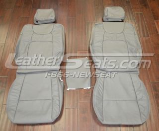 2006 2009 Honda Ridgeline RT Custom Leather Trimmed Upholstery Seat Covers