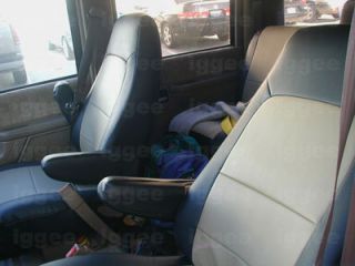 Chevy Suburban 1992 1999 Leather Like Custom Seat Cover
