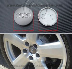 4 x Audi Alloy Wheel Centre Hubs Caps A1 A2 A3 A4 A5 A6