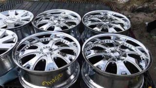 Aftermarket 20" Chrome Alloy Wheel Rims 6 Lug from Silverado