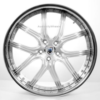 22inch for BMW Wheels Rims 6 7 Series 2pc asanti Staggered
