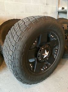 18" XD Rockstar 5x5 5 with 285 65 R18 Nitto Terra Grappler Tires