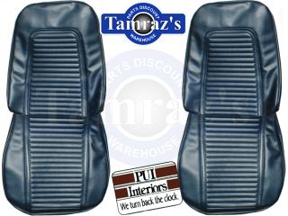 1969 Camaro Standard Front Rear Seat Upholstery Covers PUI New