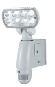 Flood Light Motion Sensor Hidden Color Spy Cam Camera