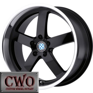 19 Black Beyern Rapp Wheels Rims 5x120 5 Lug cts BMW 1 3 Series Acura TL RL GTO