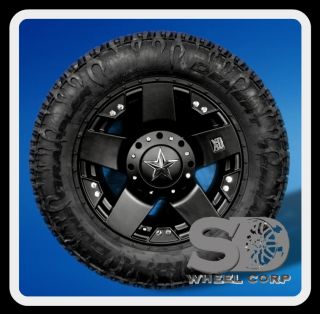 18" XD Rockstar Black with 305 60 18 Nitto Dune Grappler Tires Wheels Rims