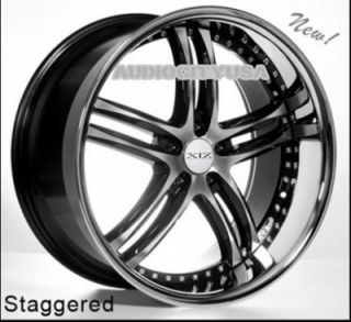 22" x15 BM for BMW Wheels and Tires Staggered Rims 5 6 7 Series 645 650 745 750